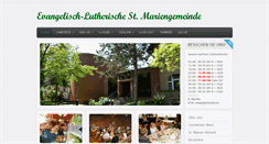 Desktop Screenshot of lutherisch.de